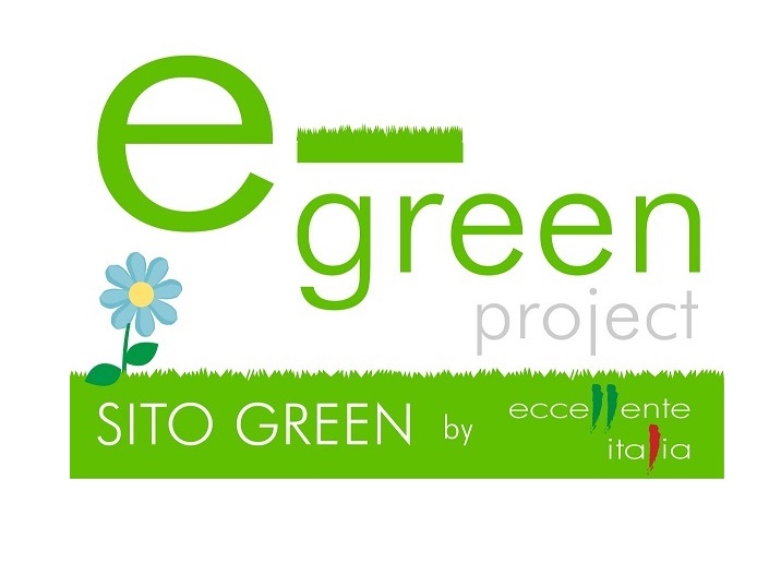 Logo progetto siti green eccellente italia