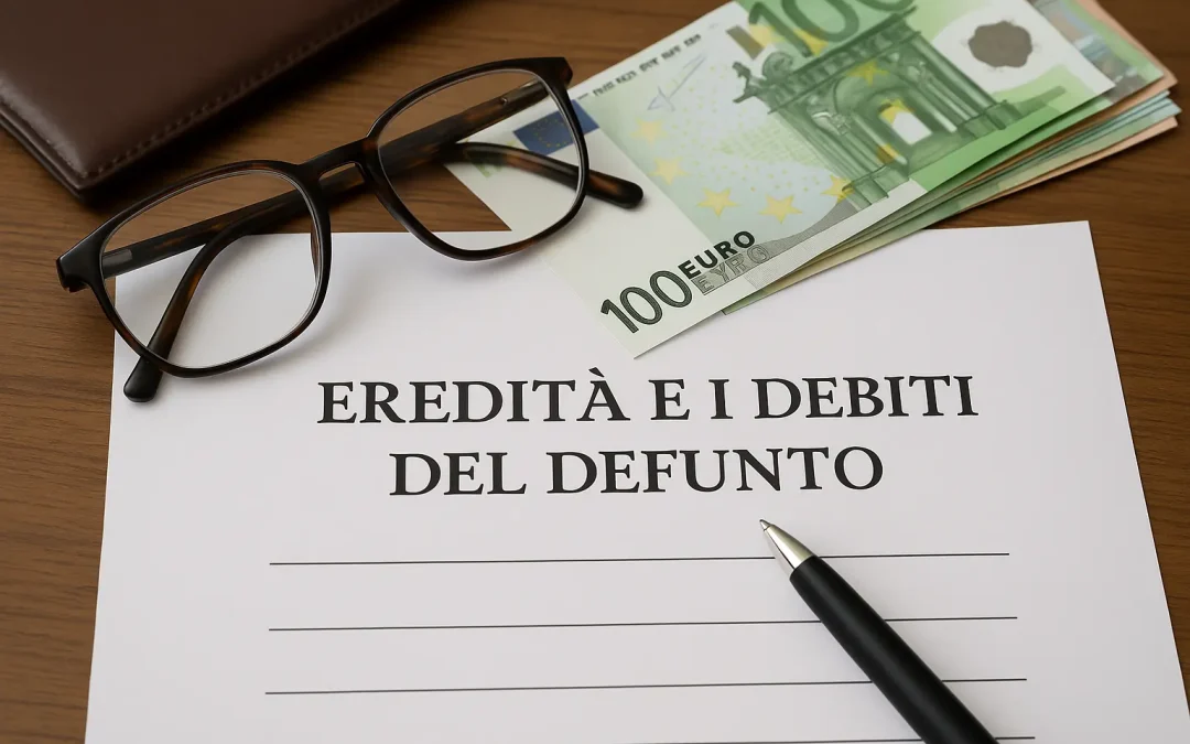 Eredità e i debiti del defunto