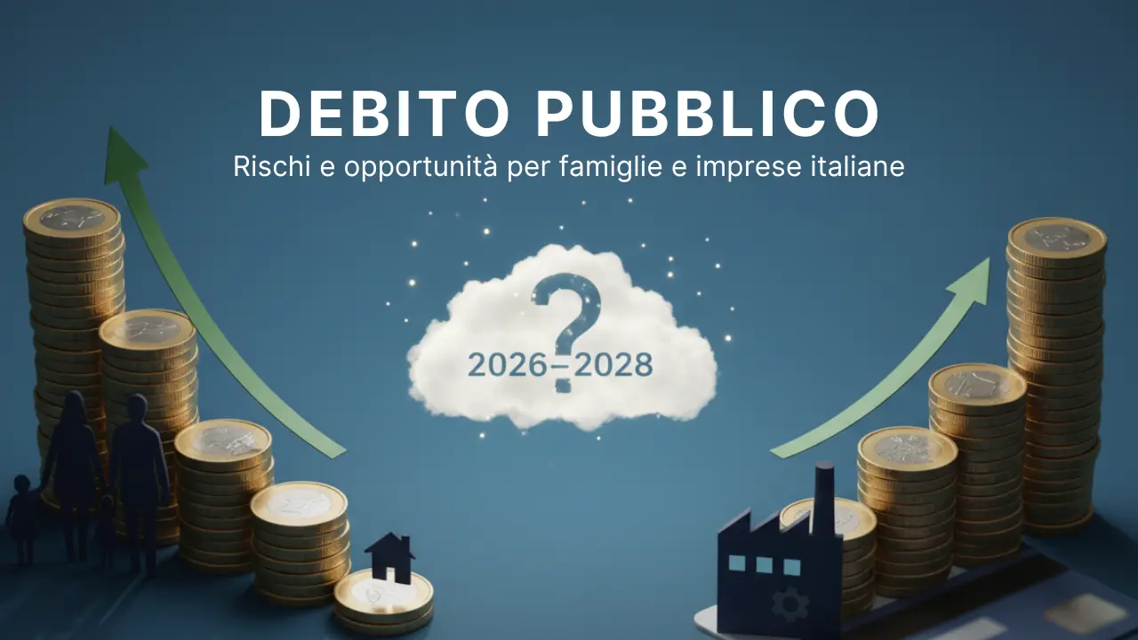 Aumento Debito Pubblico Italiano 2026-2028